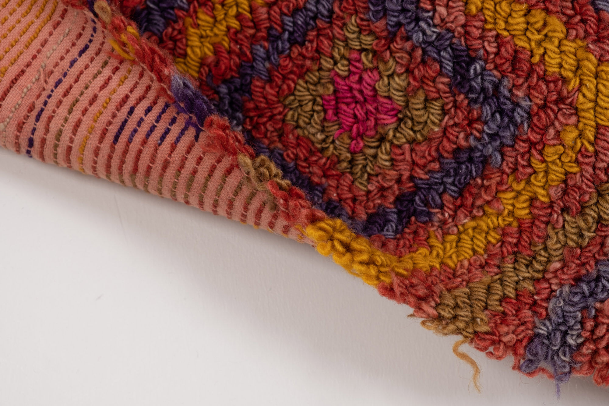 Vintage Soft Colors Tulu Rug, 1970s