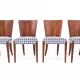 A set of chairs designed by J. Halabala, Czechoslovakia, 1930s. After renovation.