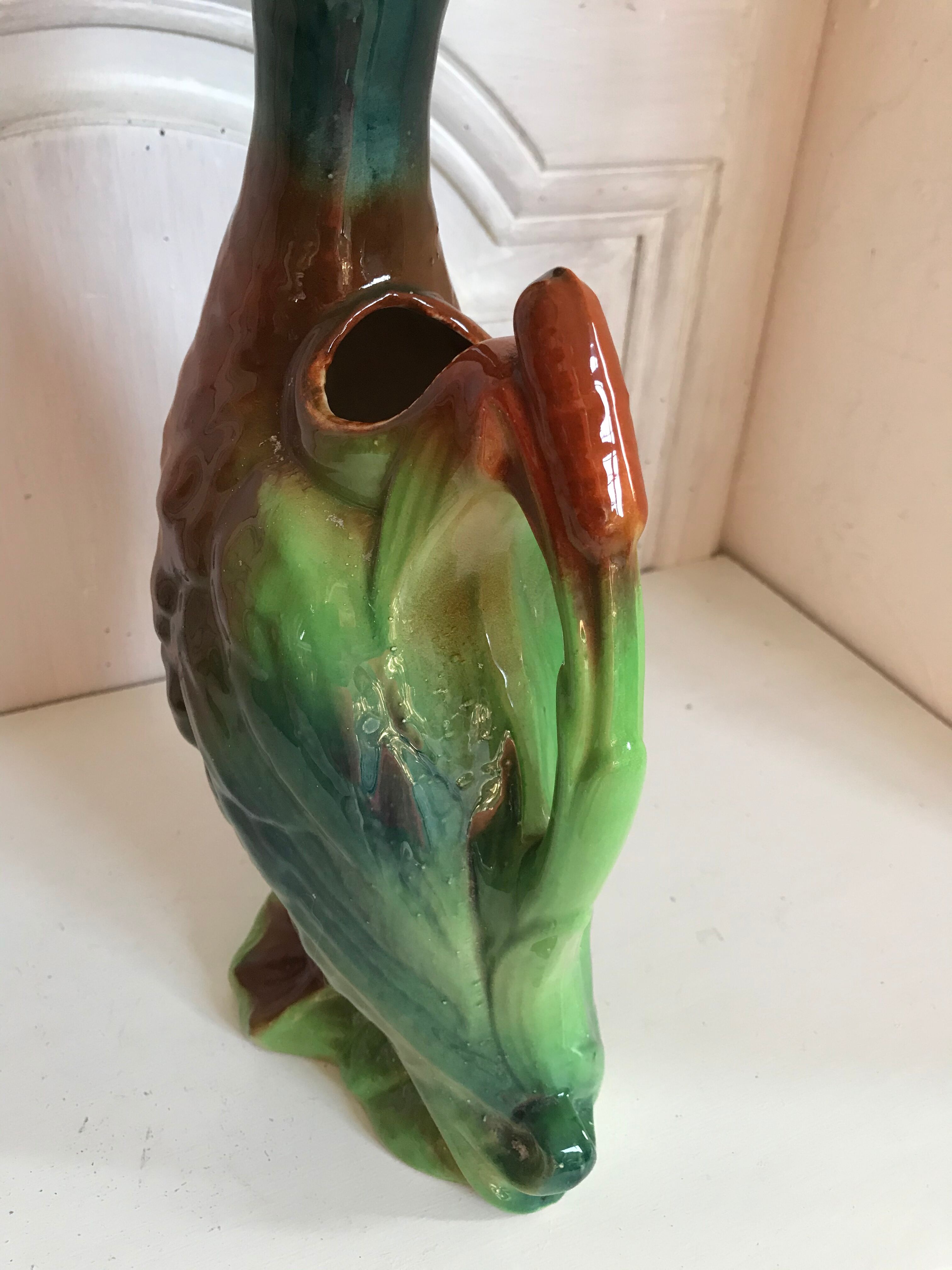 Vintage ceramic pitcher