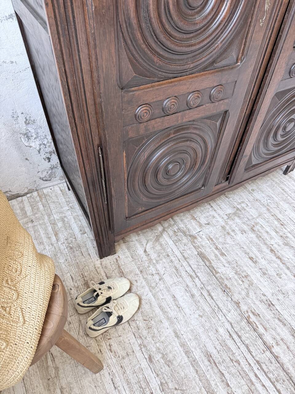 Oak wardrobe "Basque" Dudouyt
