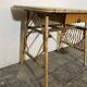 Bureau en rotin vintage