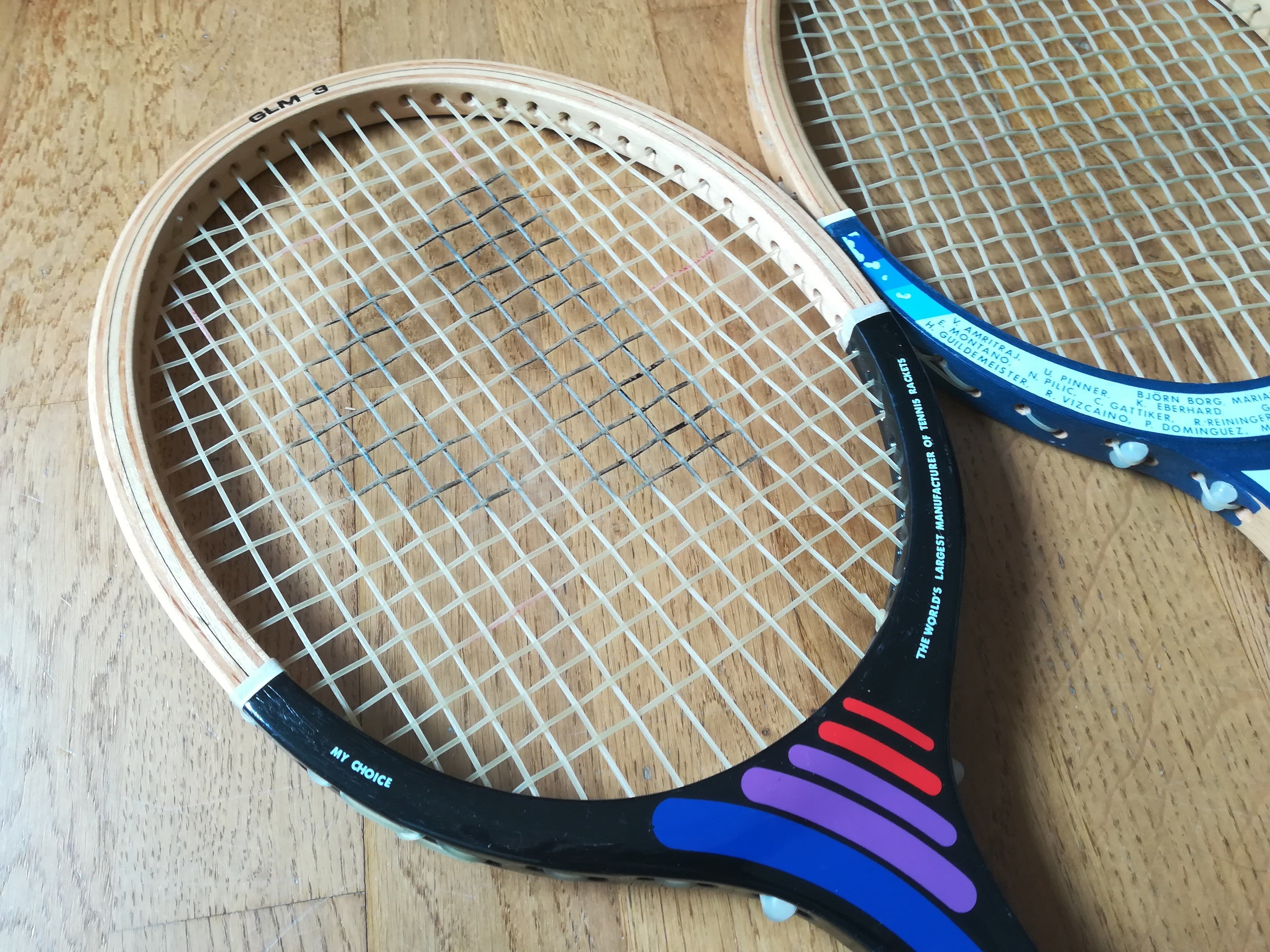 Lot de 4 raquettes de tennis Donnay