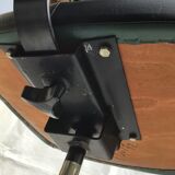 Adjustable swivel desk chair with 70's wheels