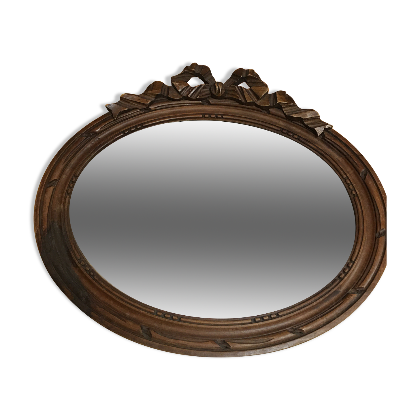 Wooden mirror early XIX