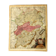 Old map of the Franche Comté Gérard Valk 1690
