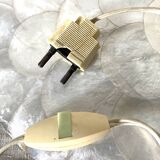 Vintage abalone shell lamp