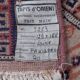 Oriental carpet 100% handmade, origin Pakistan.