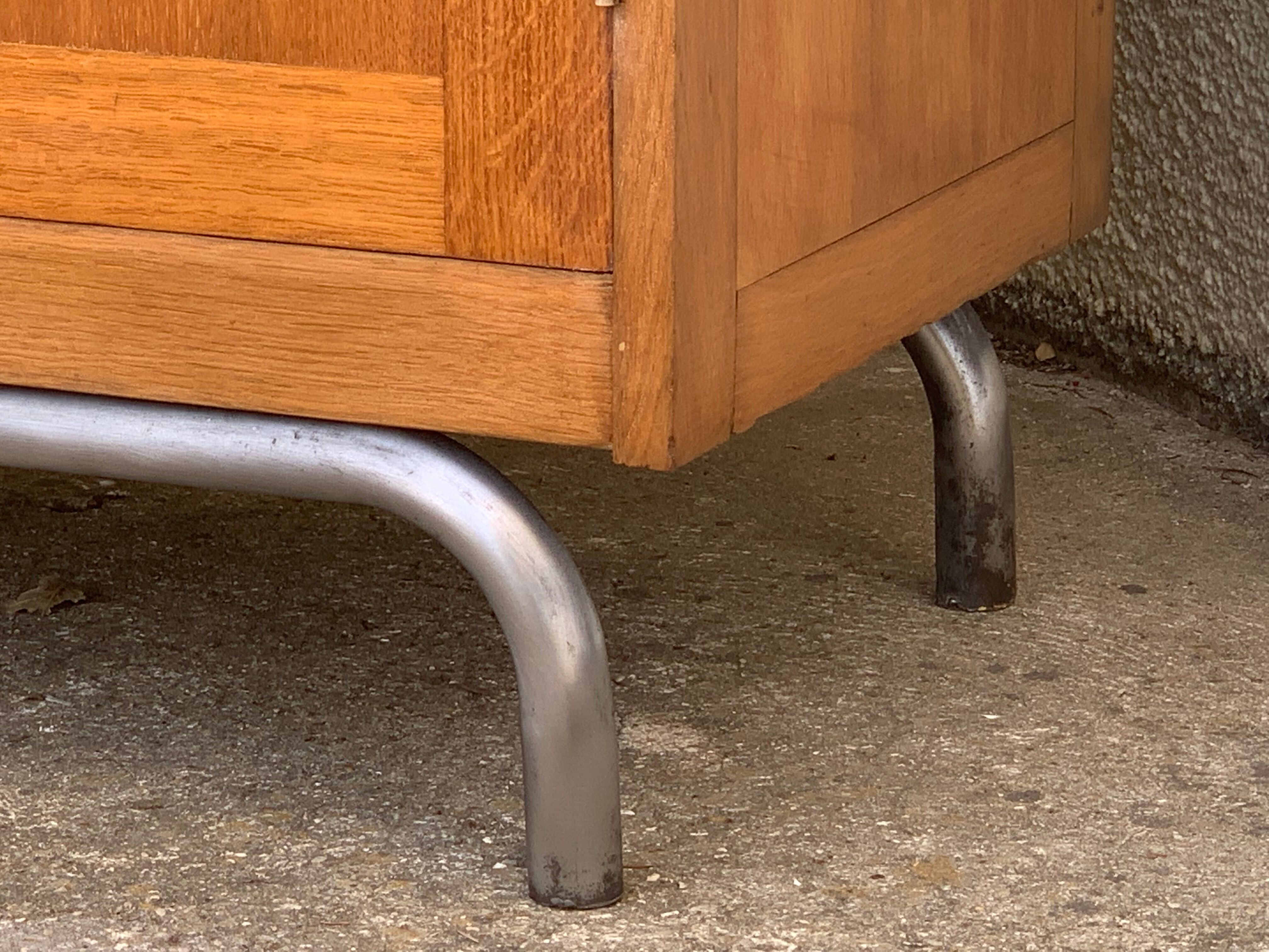 Glass cabinet from a primary school, 1950.