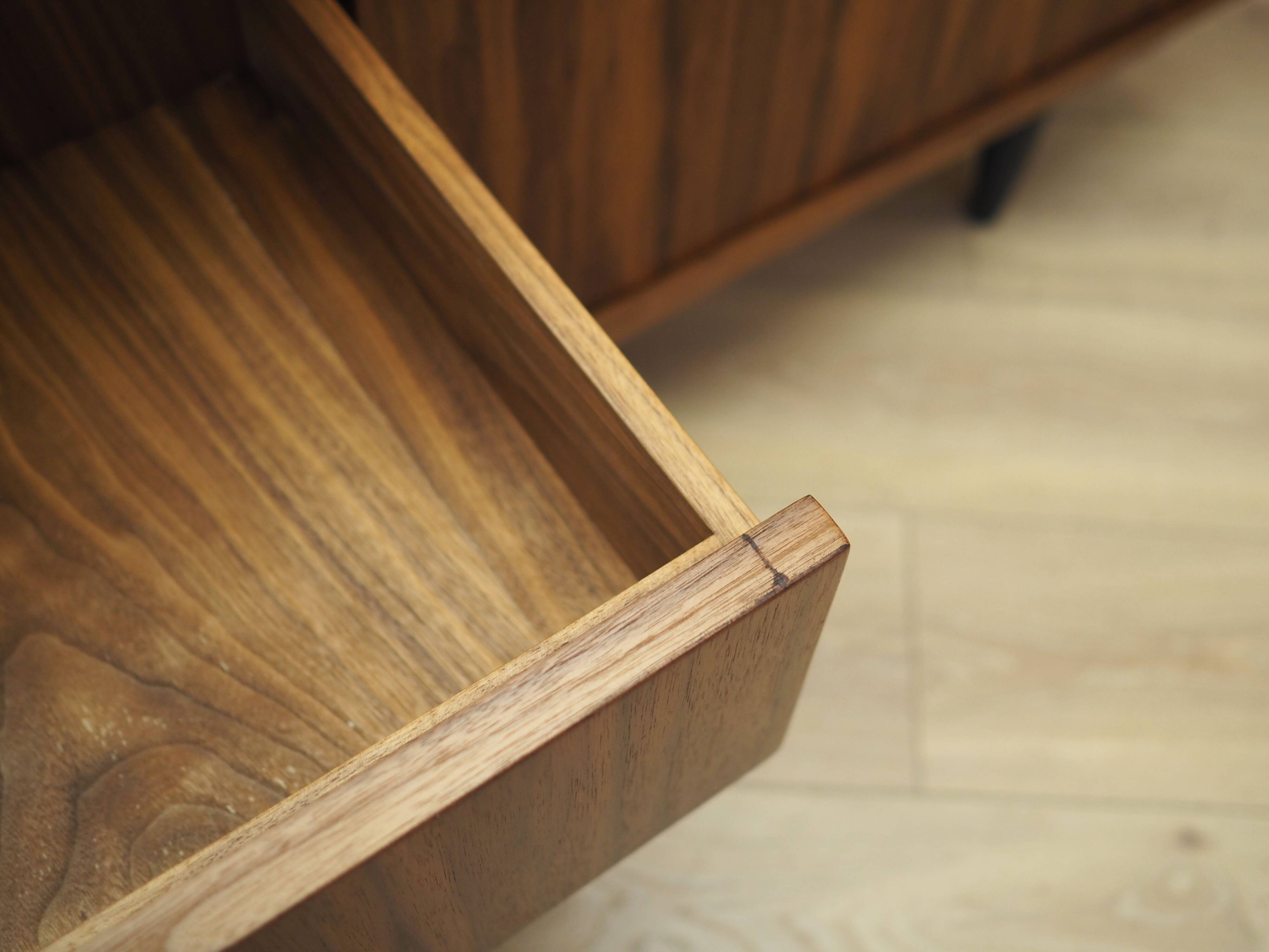Walnut dresser, Scandinavian design