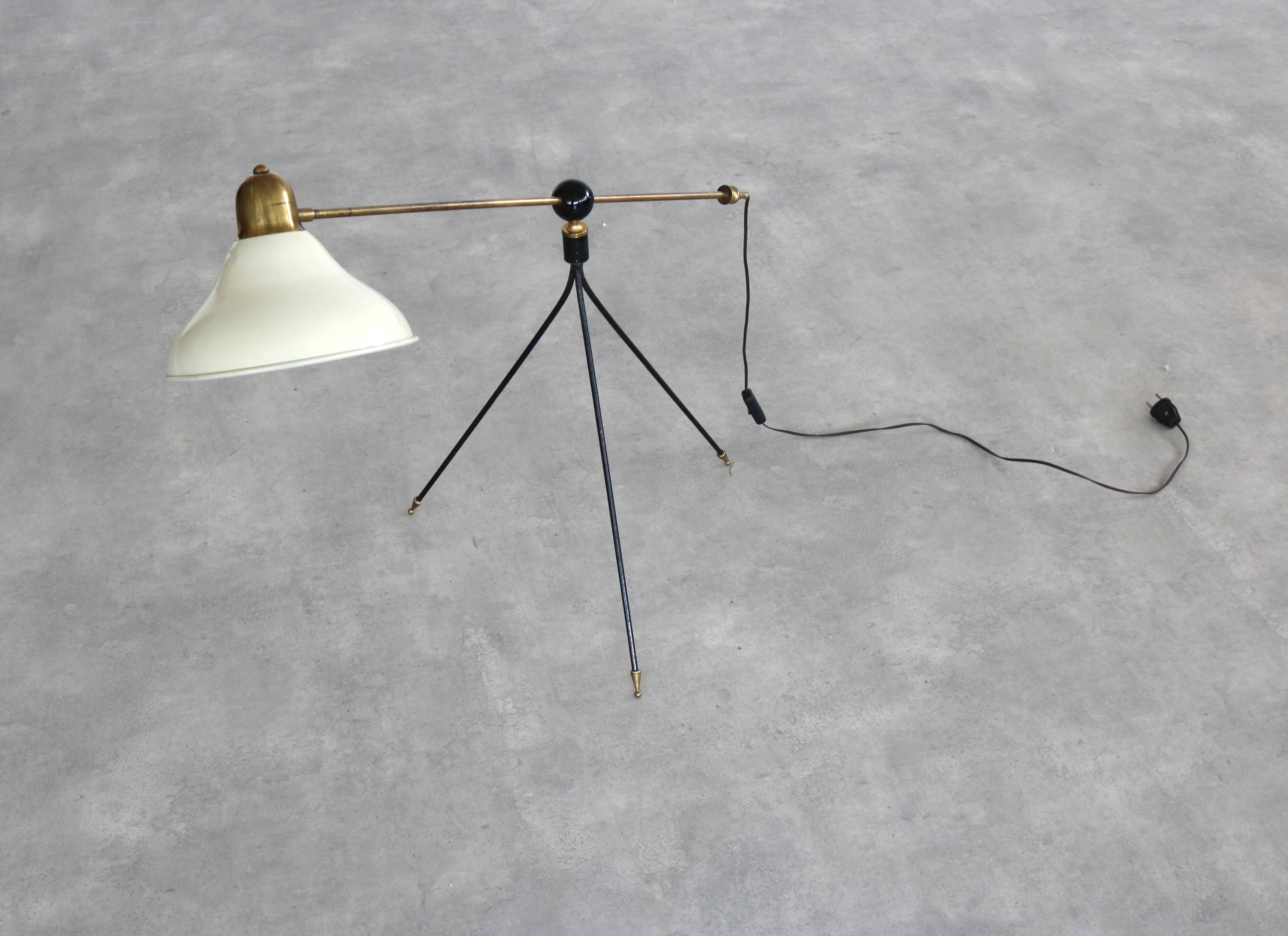 vintage floor lamp | lamp | brass | 1960s