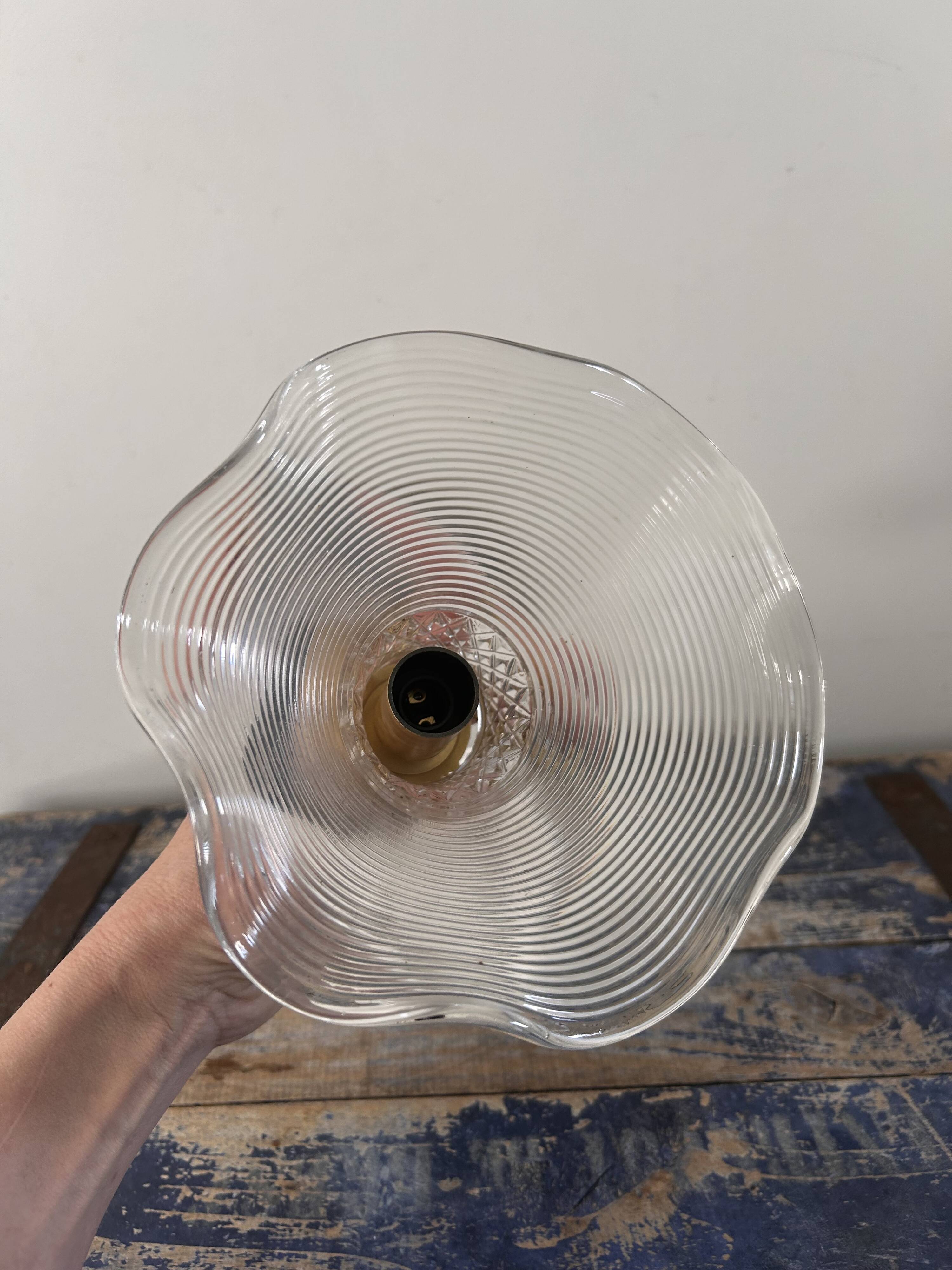 Old tulip wall light