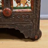 Meuble de Commerce Manjoosh en Bois Exotique, Inde – Début XXe