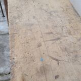 Carpenter's workbench in old solid oak - 2m50