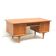 Vintage desk/executive desk with doors and drawers from the 1960s