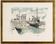 Original lithograph signed by Rolf Rafflewski – The Port of Lesconil –