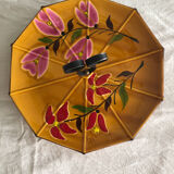 Vintage ceramic cheese or dessert platter