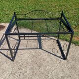 Small black shelf
