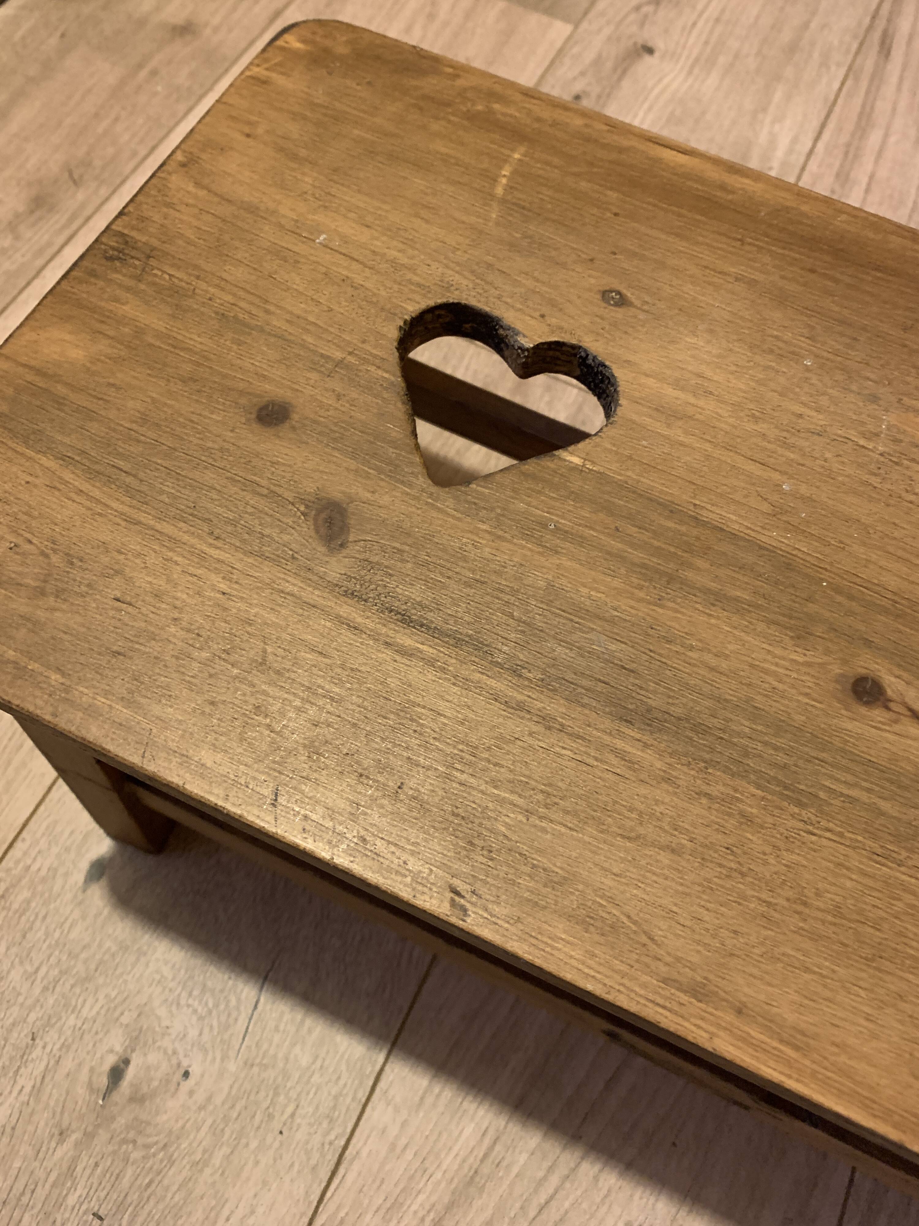 Wooden bench