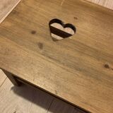 Wooden bench