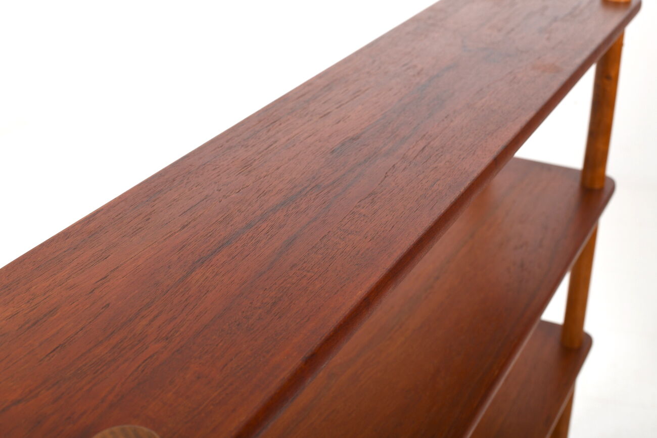 High Quality Danish Teak & Oak Display Shelves by Bovirke