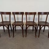 Vintage bistro chairs lot of 4