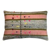 Housse de coussin vintage turque faite à la main, 40 x 60 cm