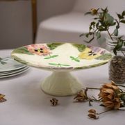 The Pansies of Choisy-le-Roi 19th Century Compotier