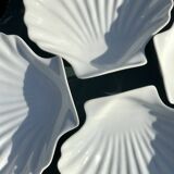 Set of 4 shell bowls