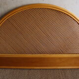 Rattan headboard