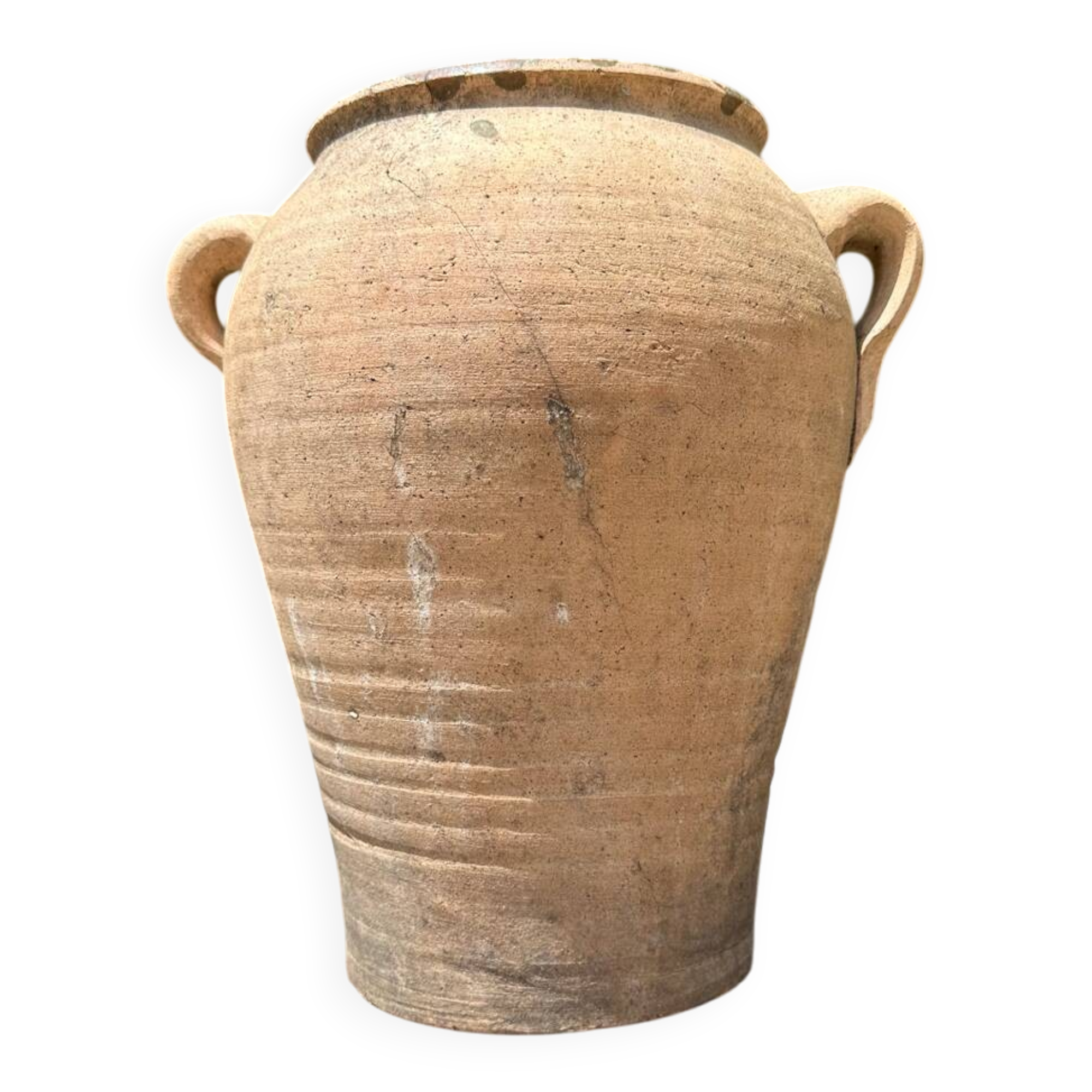 Terracotta pot jar