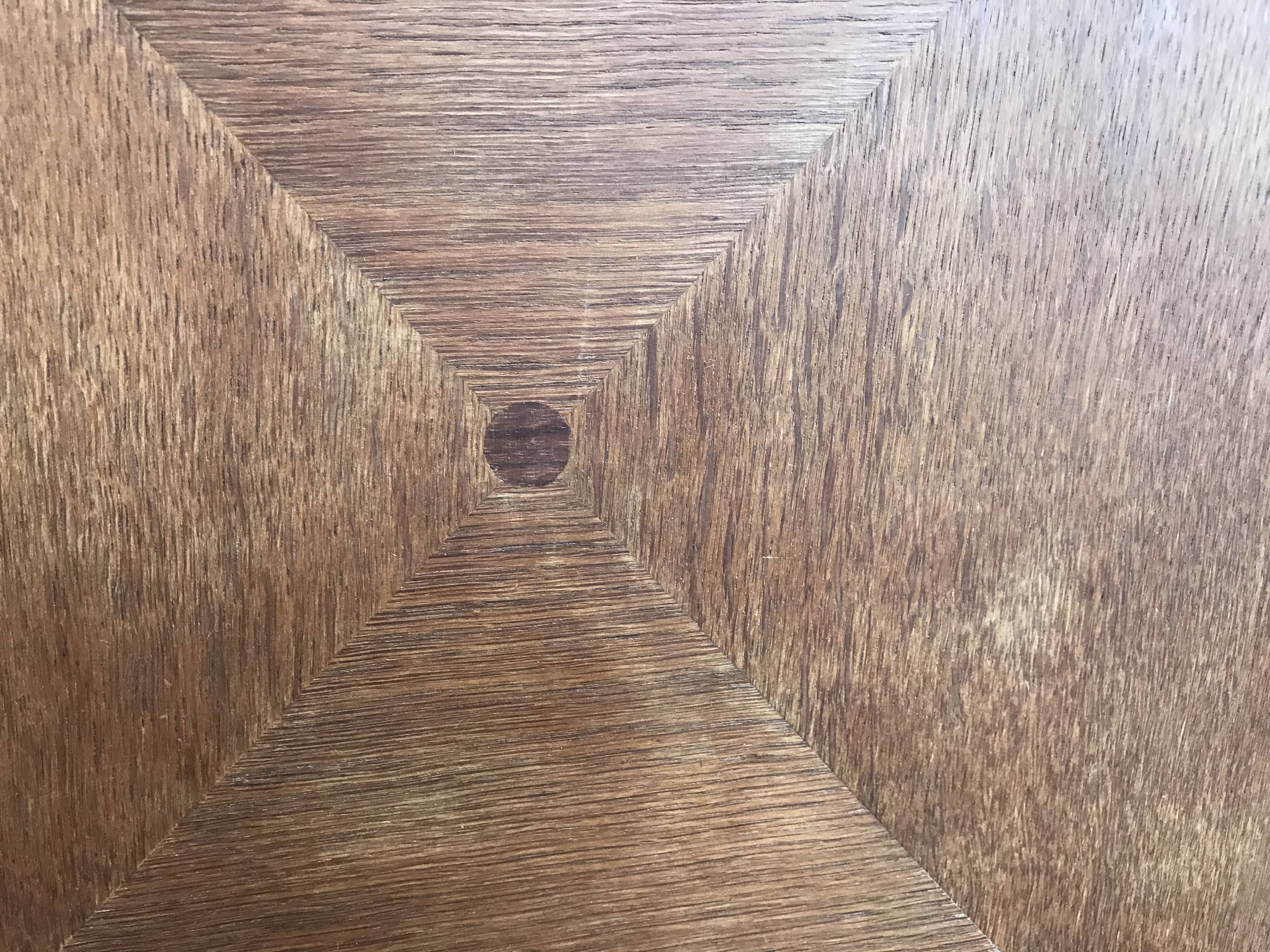 Massive teak sideboard