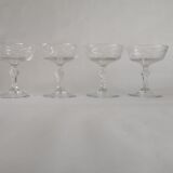 4 glasses of Champagne