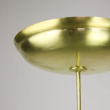 Lampadaire en laiton vintage de plancher