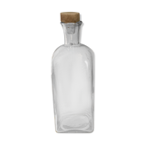 Bouteille en verre bulé