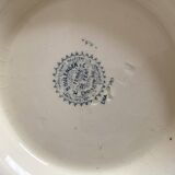 Choisy le roi "Champigny" iron earth soup tureen