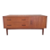 Low Scandinavian enfilade in teak, late 1960s.