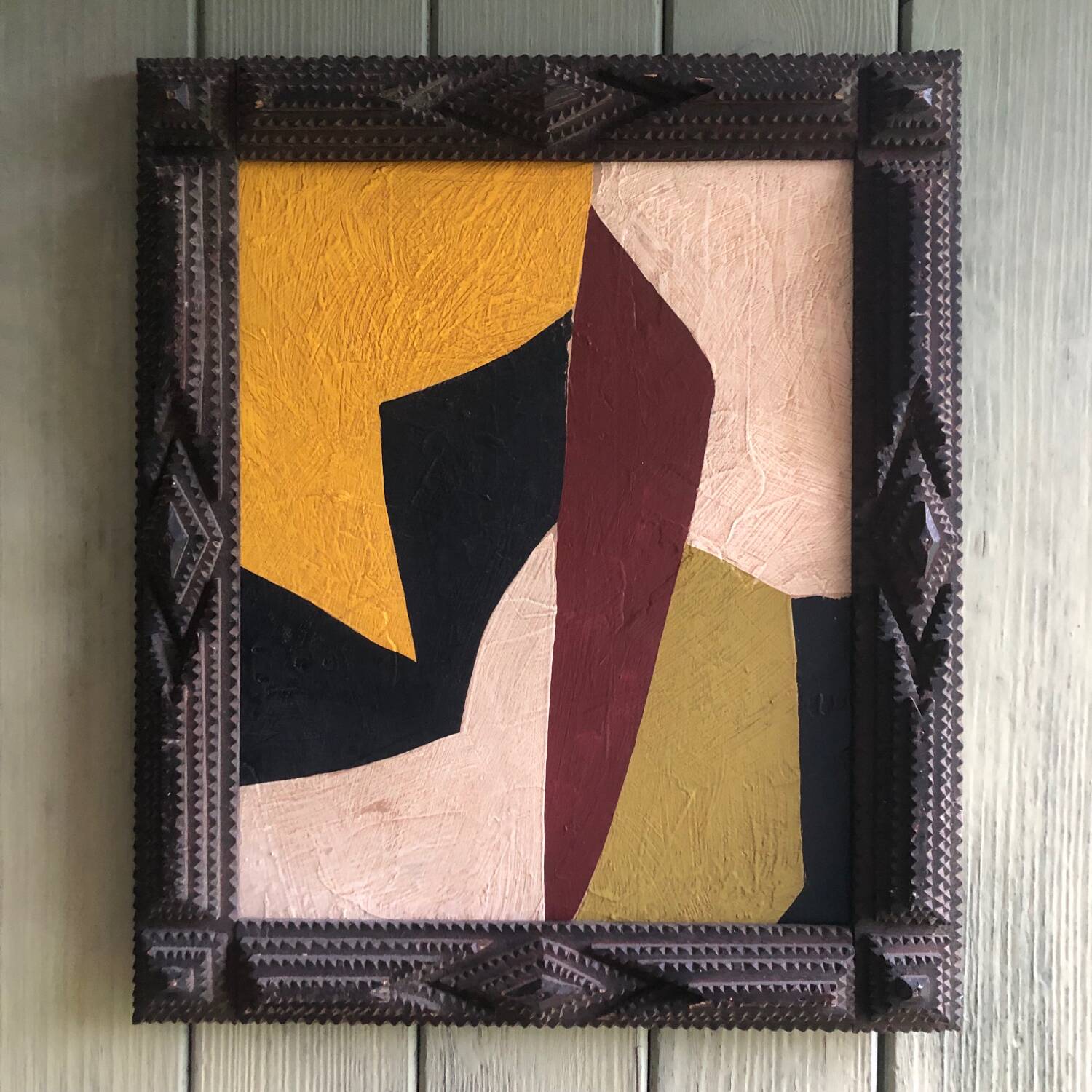 Small abstract painting