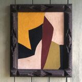 Small abstract painting