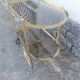 Vintage rolling metal dore service