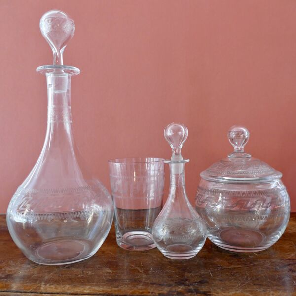 Carafe service de nuit