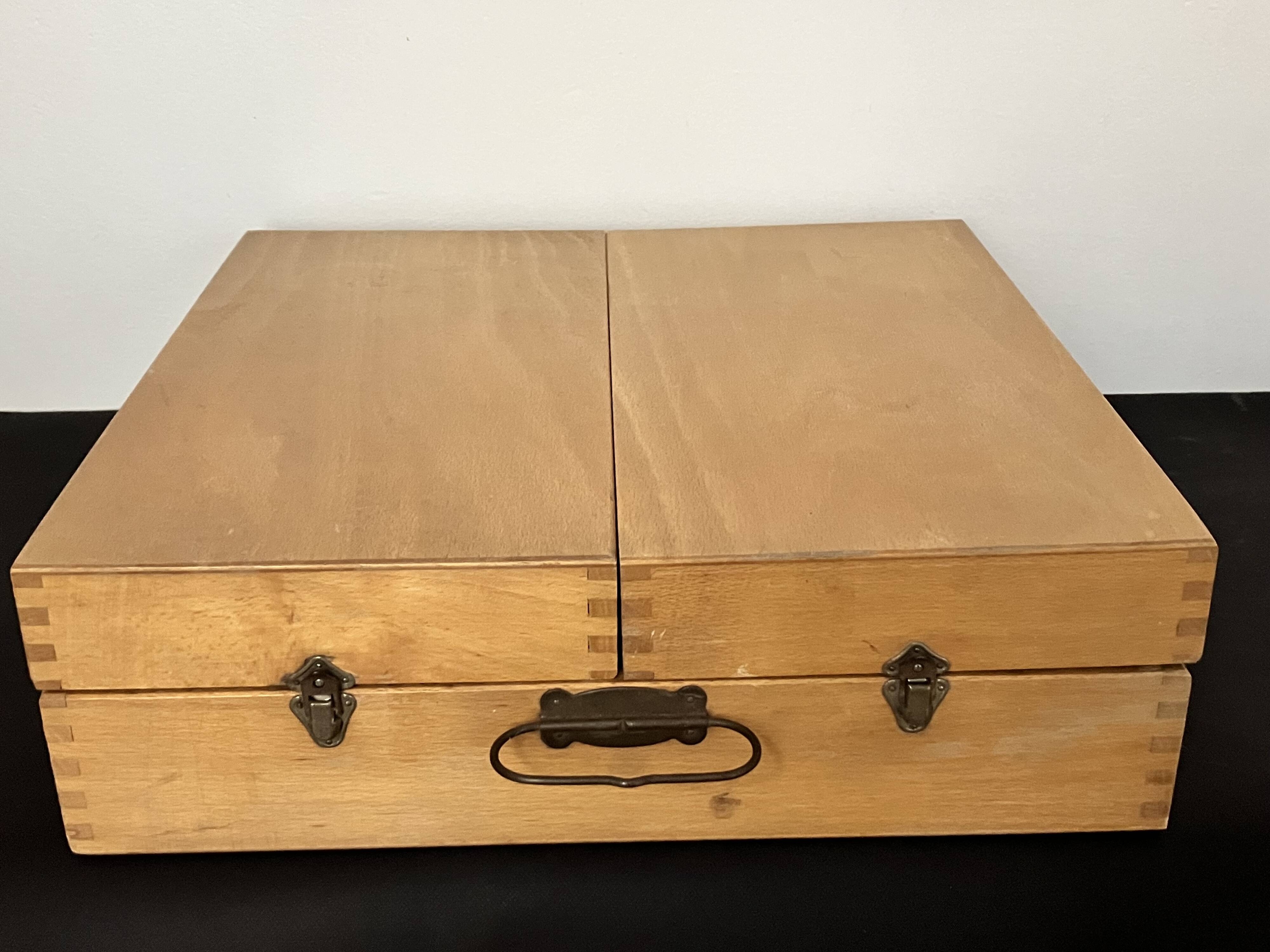 Old workshop storage box
