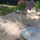 Renovated solid oak farmhouse table