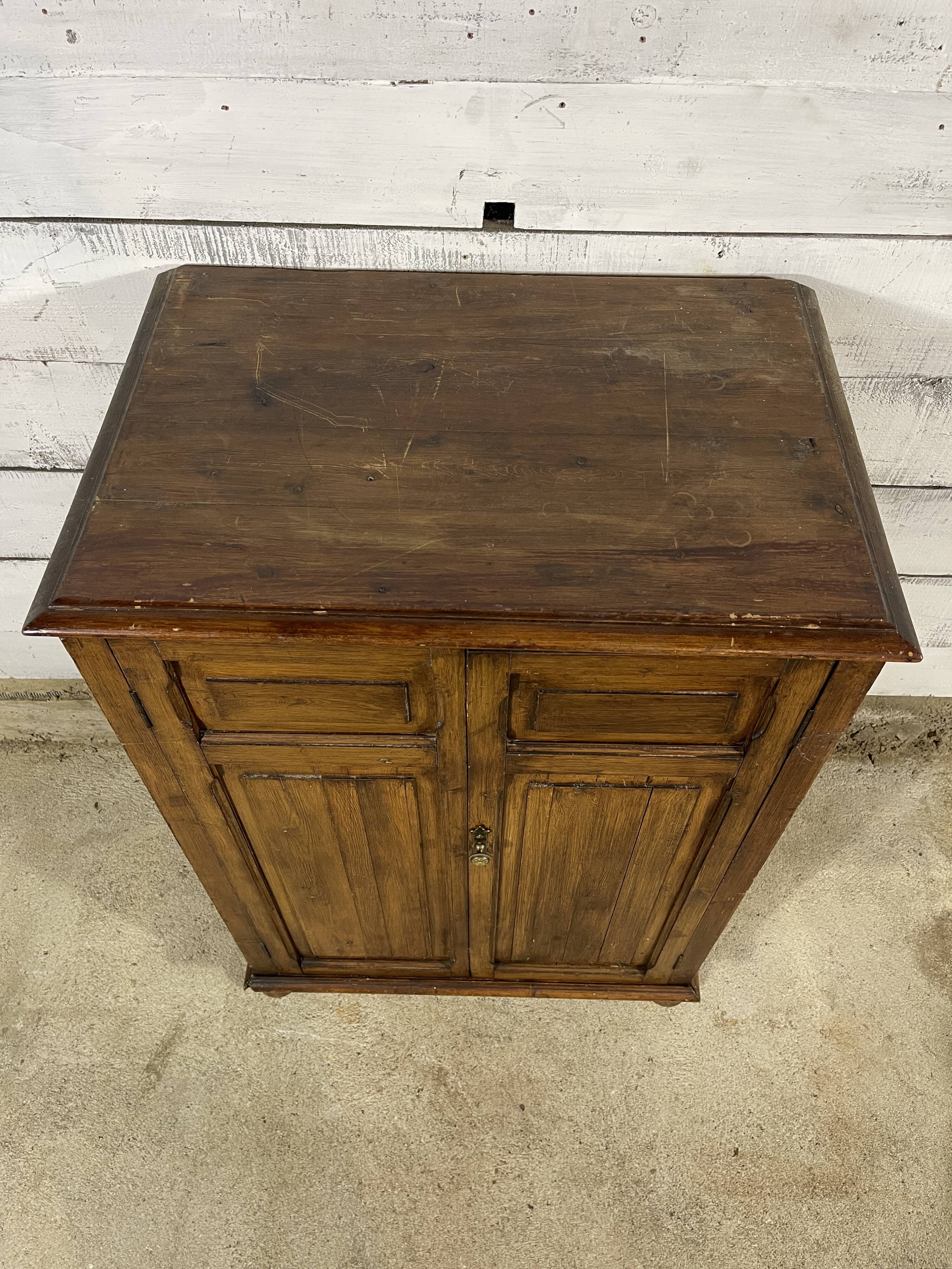 Old wooden sideboard