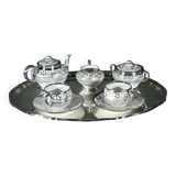 Limoges Porcelain Tea Set, “Saint Graal” Model – Early 20th Century