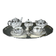 Limoges Porcelain Tea Set, “Saint Graal” Model – Early 20th Century