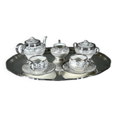 Service à Thé en Porcelaine de Limoges, modèle « Saint Graal » – Début XXe