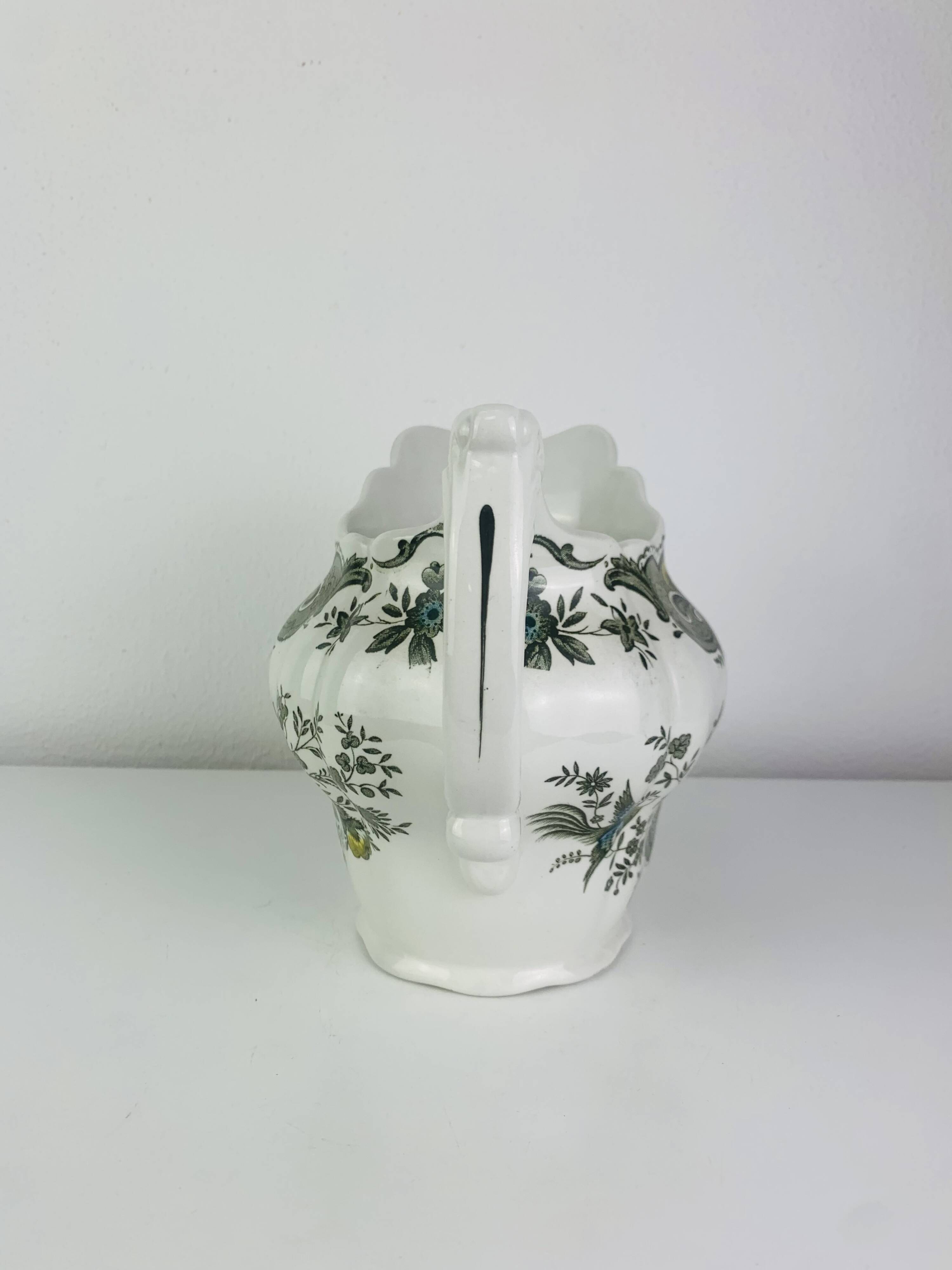 Windsor model jug or carafe by Ridgway Staffordshire English earthenware.