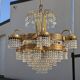 Lustre vintage mid century, Hollywood Regency