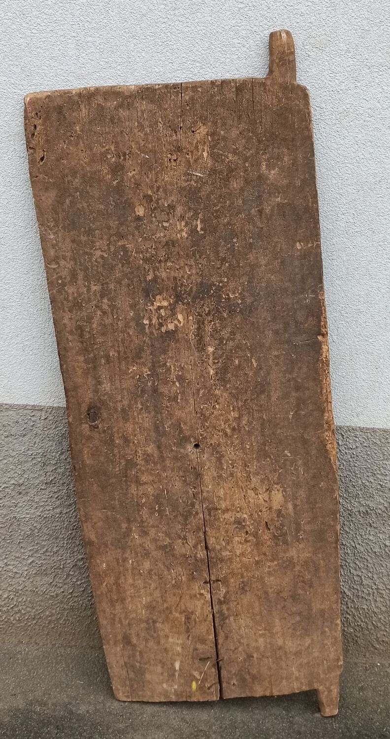 Old wooden door Senufo of Côte d'Ivoire