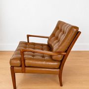 Fauteuil Arne Norell modèle “Löven”, années 1960.